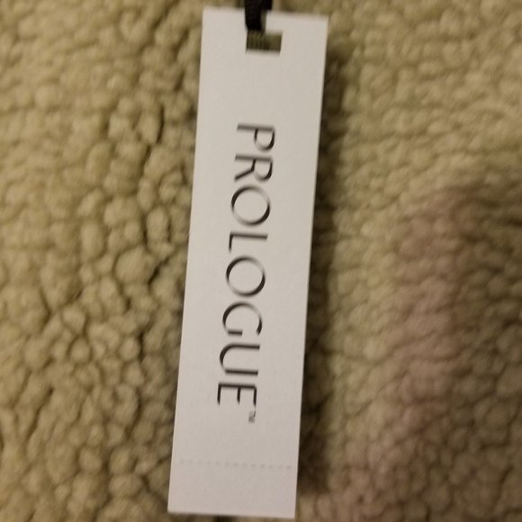 Prologue Women's Tan Lint Full Zip Long Sleeve Sweatshirt XS NWT - Picture 2 of 4